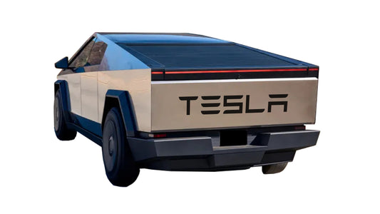 "TESLA" Tailgate Decals For The 2023-2026 Tesla Cybertruck