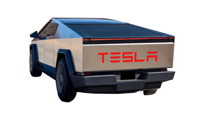 "TESLA" Tailgate Decals For The 2023-2026 Tesla Cybertruck