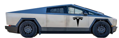 Tesla "T" Door Decals For The 2023-2026 Tesla Cybertruck (x2)
