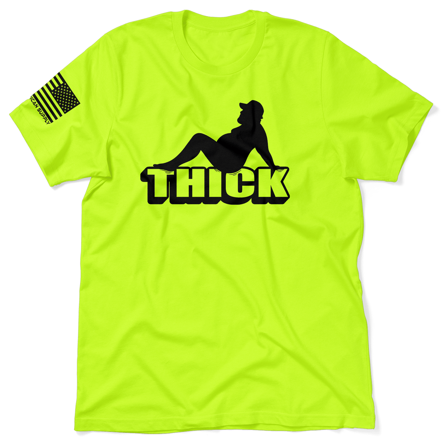 Thick - Safety Yellow T-Shirt