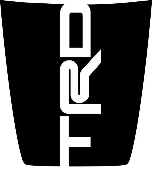 Hood "TRD" Center Decal Cover for 2016-2022 Toyota Tacoma