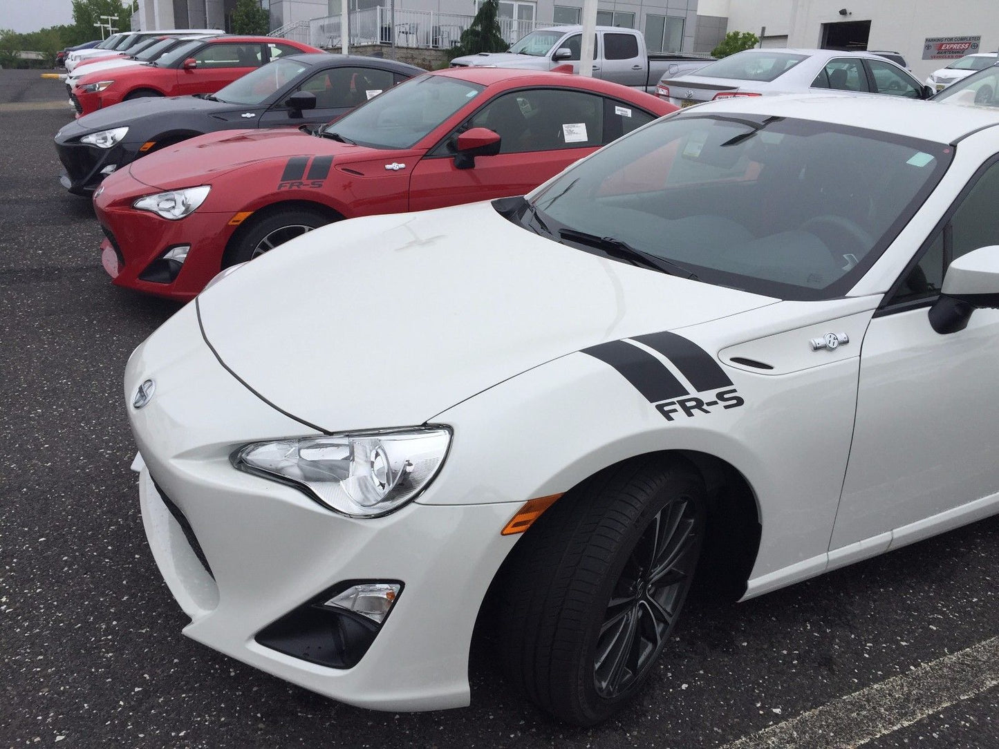 Fender Decal Stripes and FR-S for 2015 Toyota Scion