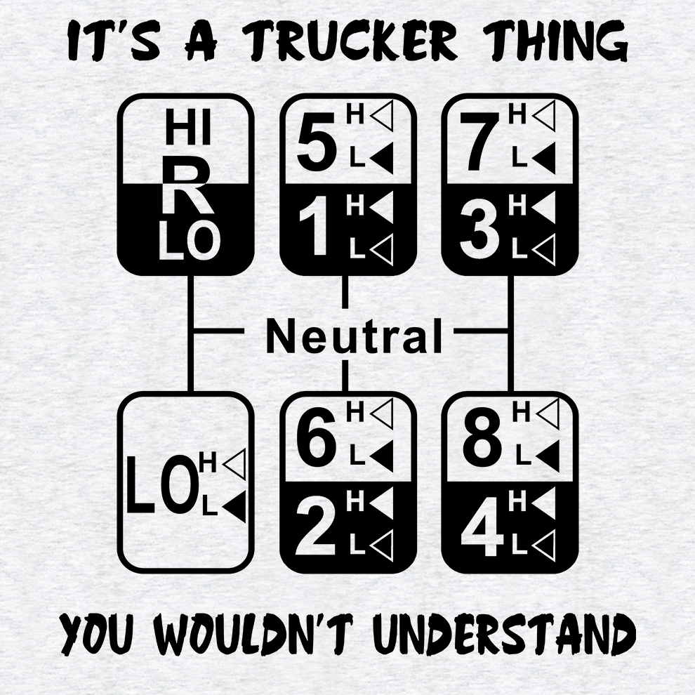 Trucker Thing - Safety Yellow T-Shirt