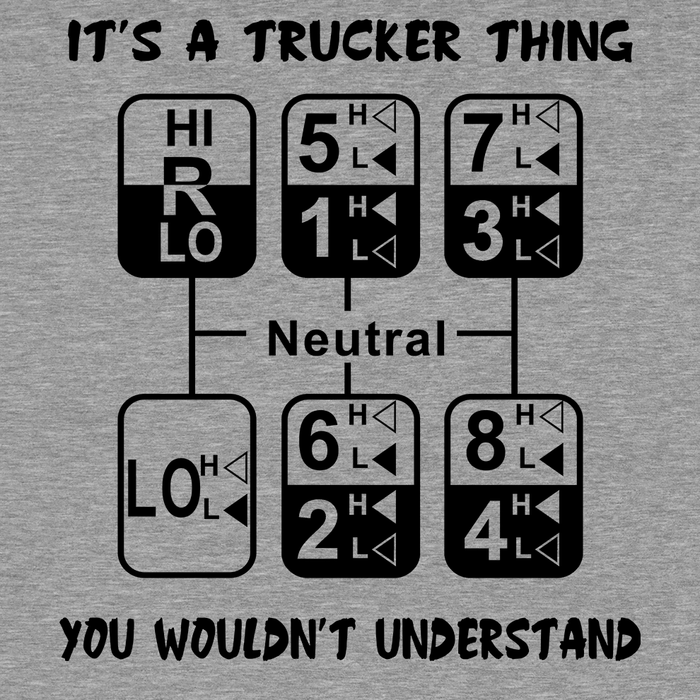 Trucker Thing - Safety Yellow T-Shirt