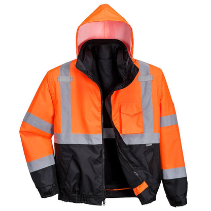 Hi Vis 3-in-1 Bomber Jacket