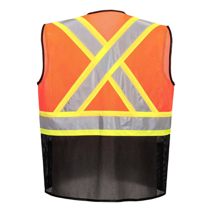 Hi Vis Back Contrast Executive Vest