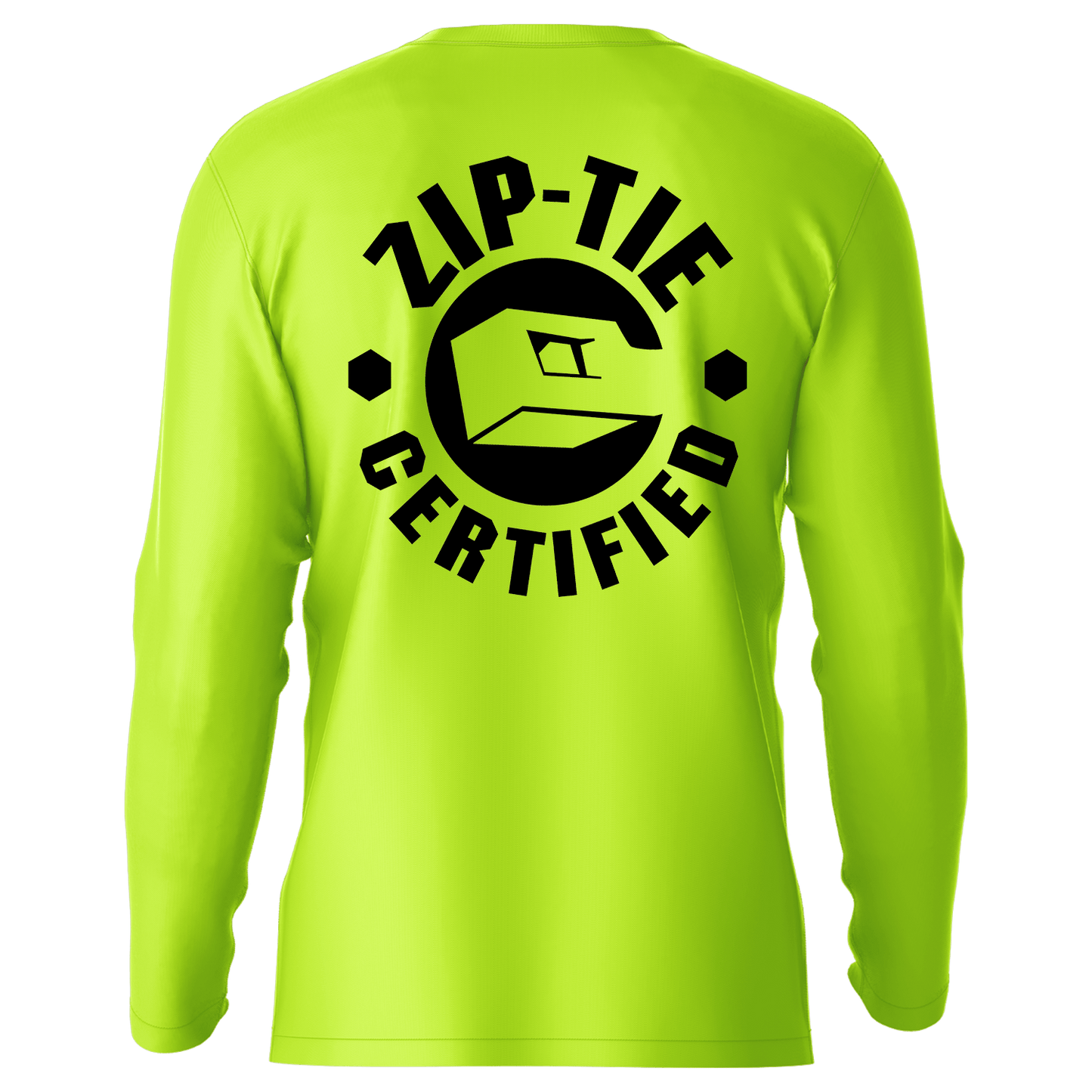 Zip Tie - Hi-Visibility UPF 50 Long Sleeve Sun Shirt