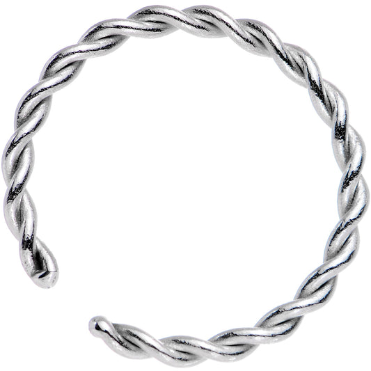 16G 3/8 Annealed Steel Seamless Braided Circular Ring
