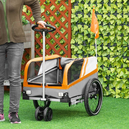 Pet Bike Trailer 2 - in - 1 Travel Stroller - Jaico Online Shop