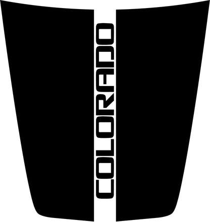 Hood Center Colorado Decal Cover for 2015-2021 Chevrolet Colorado