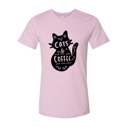 Cat And Coffee T-Shirt - Jaico Online Shop