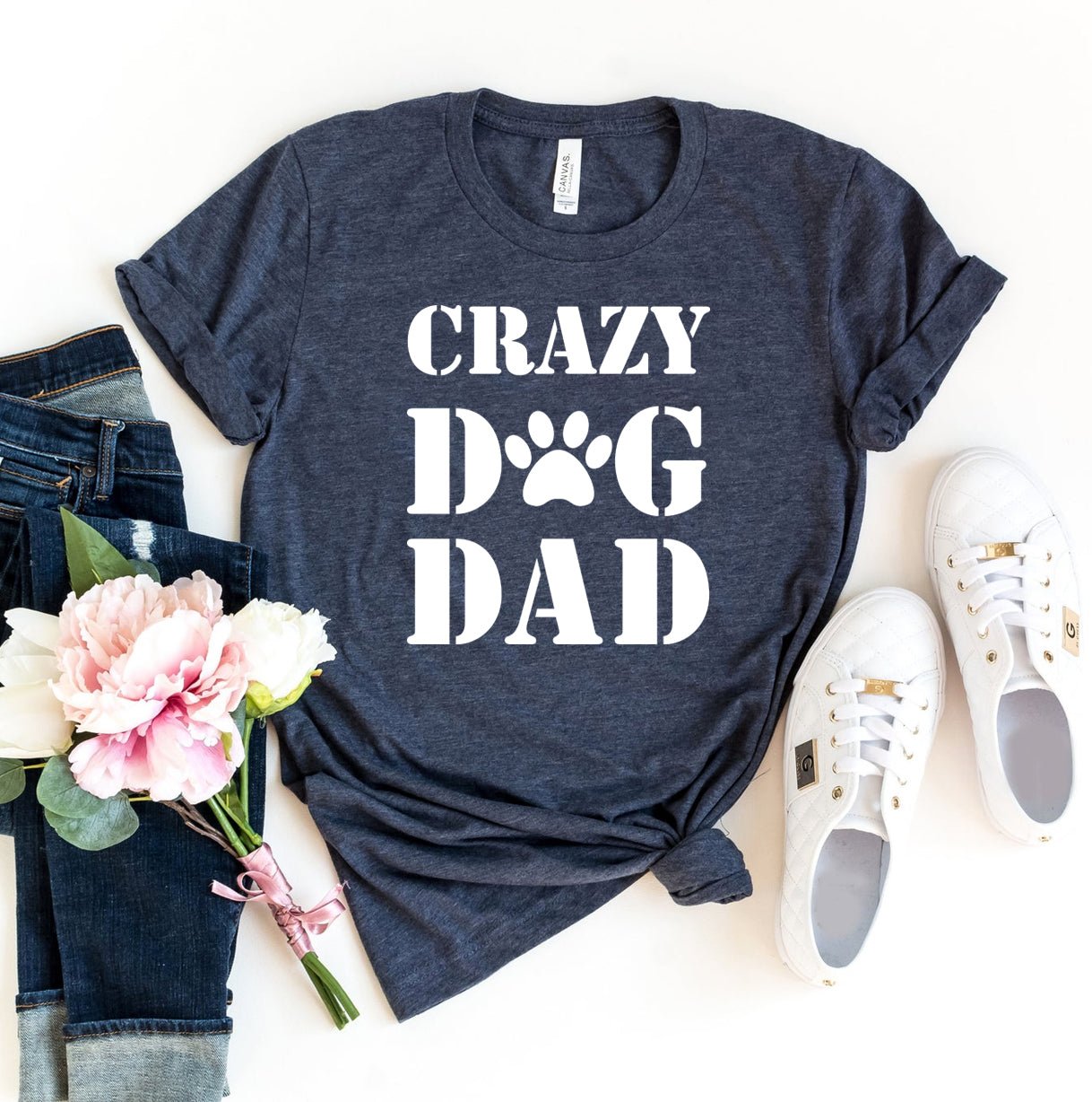 Crazy Dog Dad T-Shirt - Jaico Online Shop