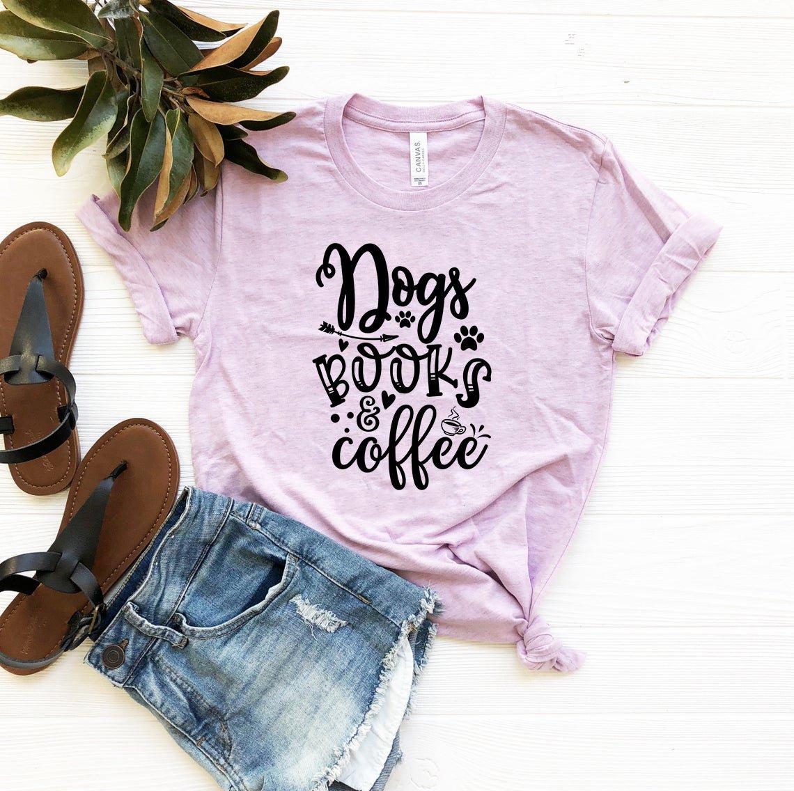 Dogs Books Coffee T-Shirt - Jaico Online Shop