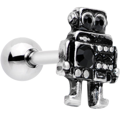 16G 1/4 Steampunk Ratchet Robot Cartilage Tragus Earring