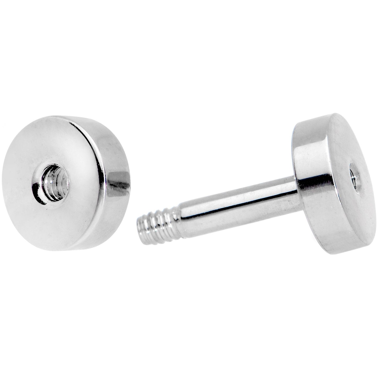 14G Steel Screw Fit Tunnel Plug Set