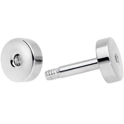 14G Steel Screw Fit Tunnel Plug Set