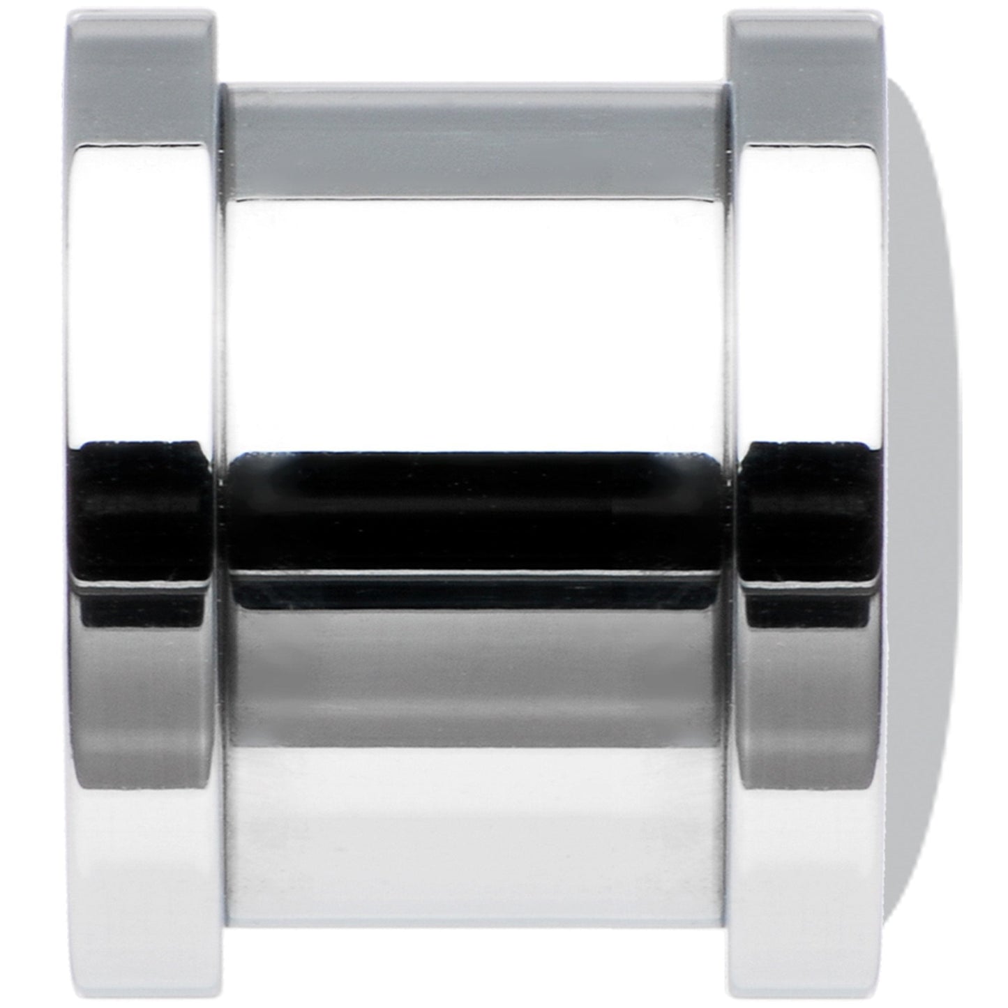 Black White Leopard Eyes Steel Screw Fit Plug Set 0G