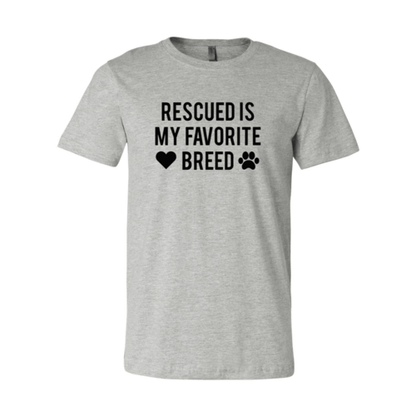 Rescued Is My Favorite Place T-Shirt - Jaico Online Shop