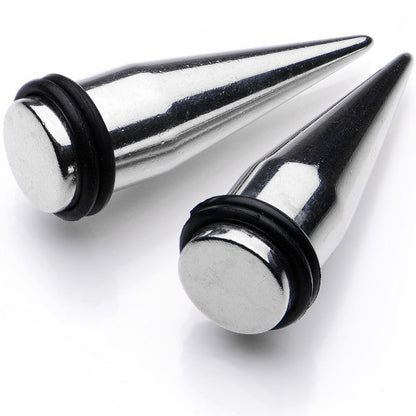 9 Piece Ear Stretching Kit in Stainless Steel Set of 2