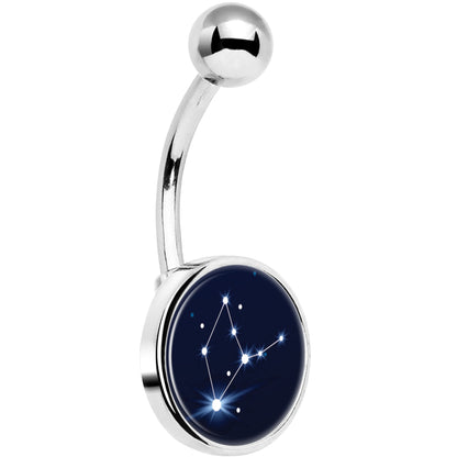 Zodiac Constellation Virgo Belly Ring