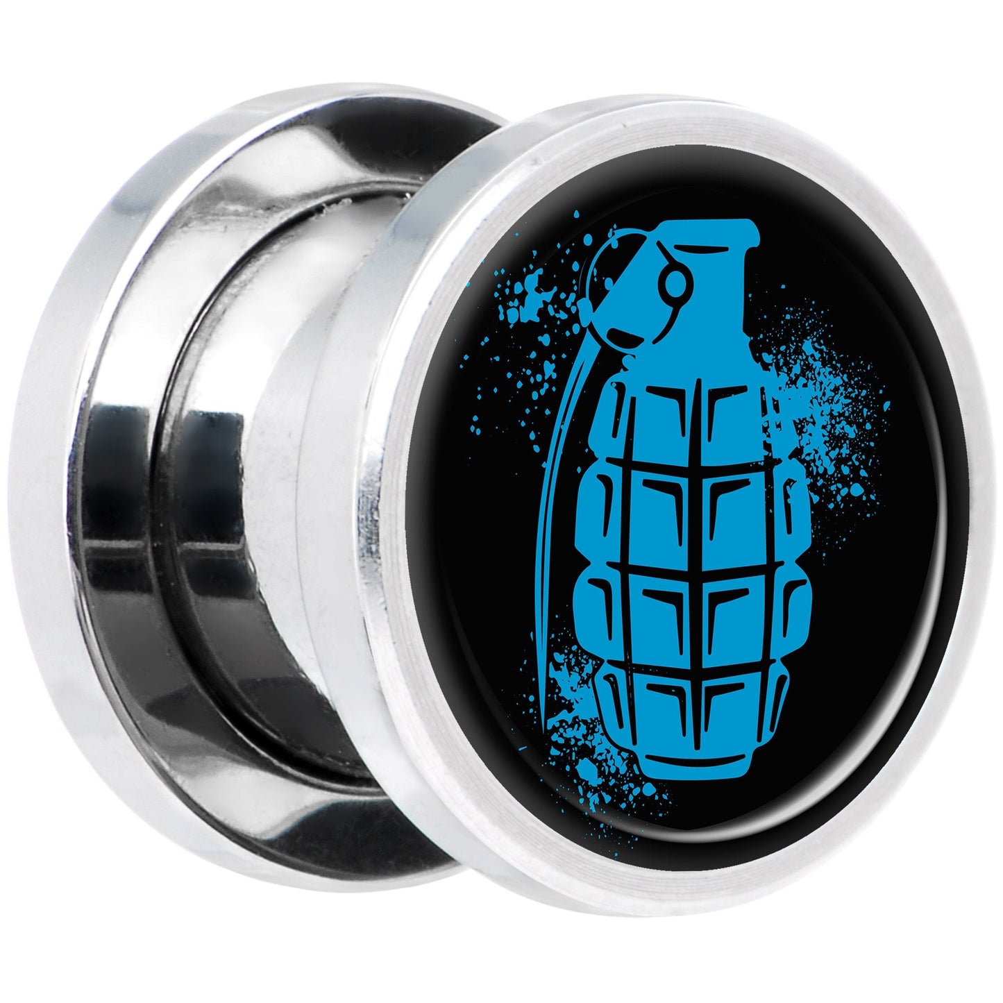Blue Grenade Steel Screw Fit Plug Set 00G