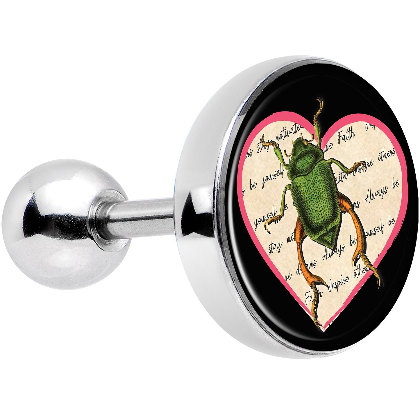 Love Letter Beetle Bug Tragus Cartilage Earring