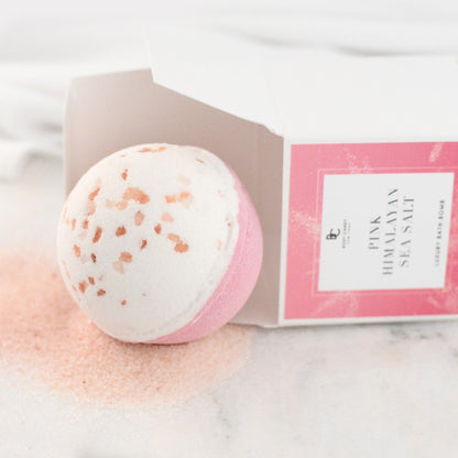 Body Candy NY Pink Himalayan Sea Salt Bath Bomb