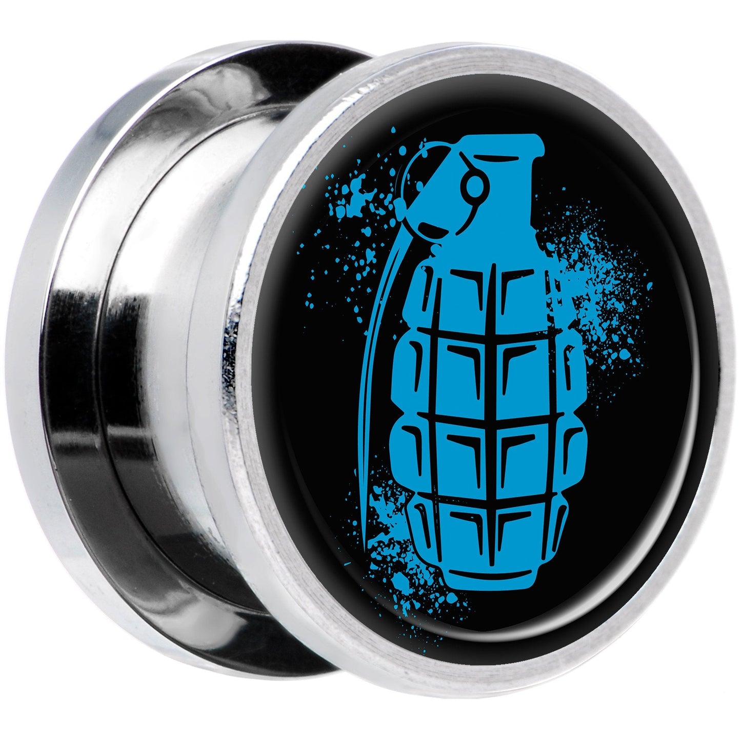 Blue Grenade Steel Screw Fit Plug Set 9/16
