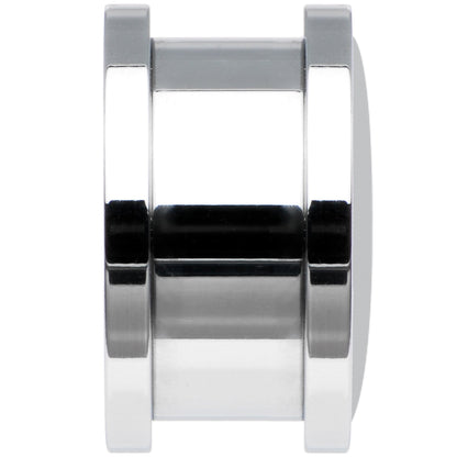 Black White Tiger Eyes Steel Screw Fit Plug Set 5/8