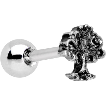 16G 1/4 Ancient Tree of Life Tragus Cartilage Earring