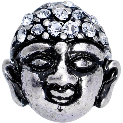 Clear Gem Expanding Buddha Brain Cartilage Tragus Stud