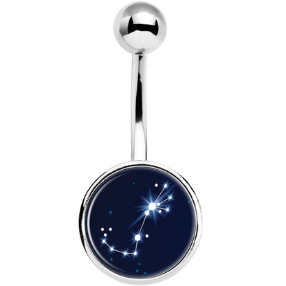 Zodiac Constellation Scorpio Belly Ring