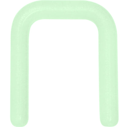 14G 5/16 Flexible Bioplast Glow Square Septum Retainer