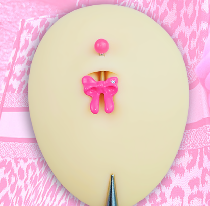 Sydney Belle Girlfriend Collection Pretty Pink Bow Belly Ring