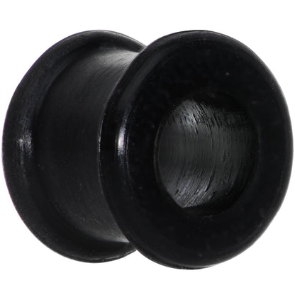 00G Flexible Black Silicone Double Flare Tunnel Plug Set