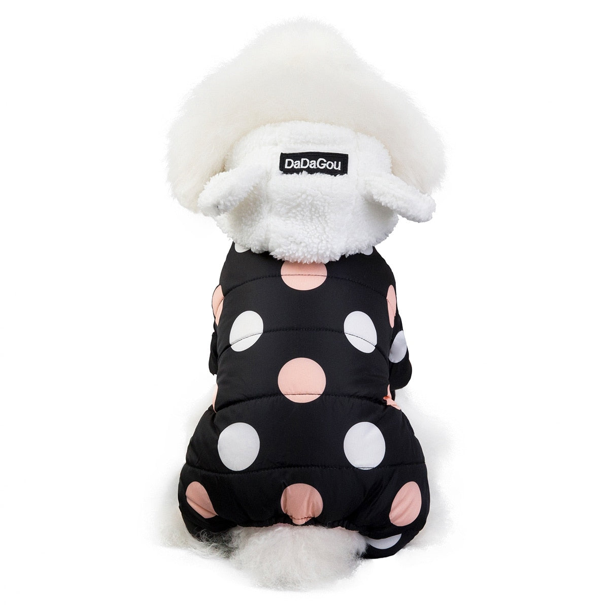 Big Polka Dot Snowsuit Jumpsuit