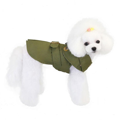 British Style Pet Jacket Coat