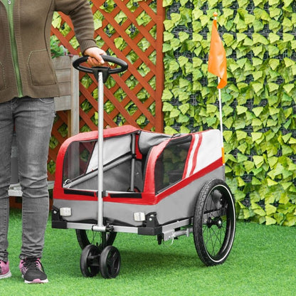 Pet Bike Trailer 2 - in - 1 Travel Stroller - Jaico Online Shop