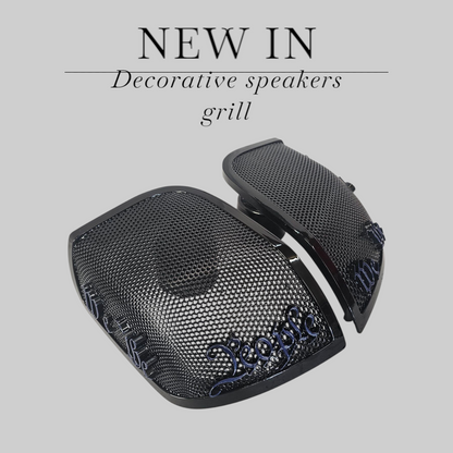 24+ Harley Davidson bag lid Speaker Grill Cover We the People