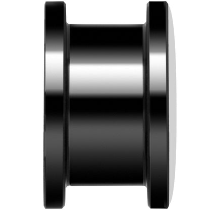 Black White Owl Black Anodized Screw Fit Plug Set 9/16