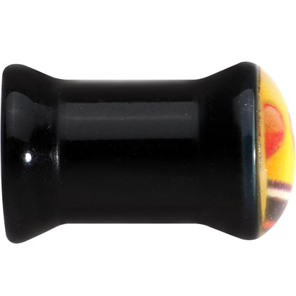 2G Licensed Heart Eyes emoji Acrylic Double Flare Plug Set