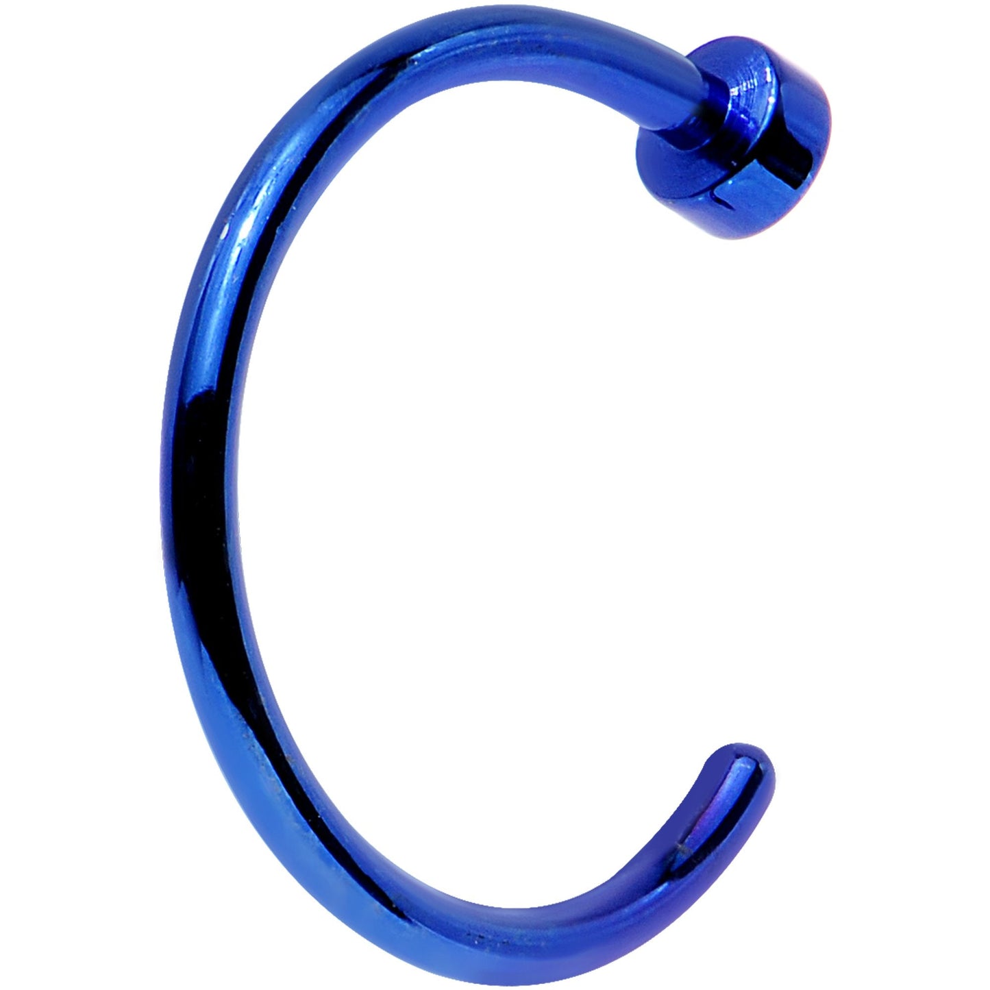 20G 5/16 Pack Set of 4 Assorted Stainless Steel Nose Hoop Rings