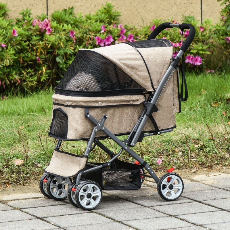 Pet Foldable Travel Carriage Stroller with Reversible Handle - Jaico Online Shop