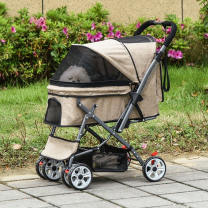Pet Foldable Travel Carriage Stroller with Reversible Handle - Jaico Online Shop