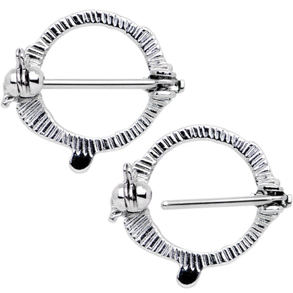 9/16 Frolicking Seahorse Nipple Shield Set