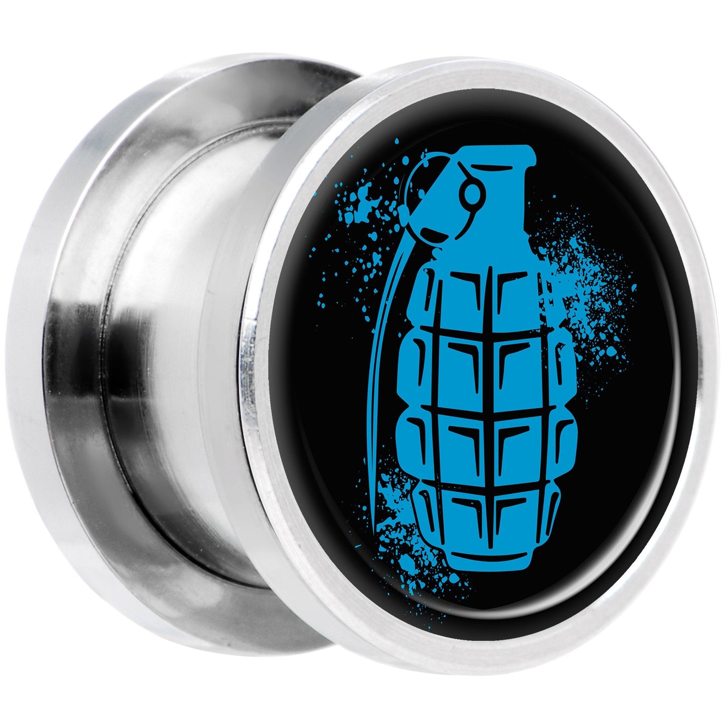 Blue Grenade Steel Screw Fit Plug Set 1/2