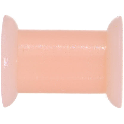 2G Light Flesh Tone Silicone Double Flare Plug Set