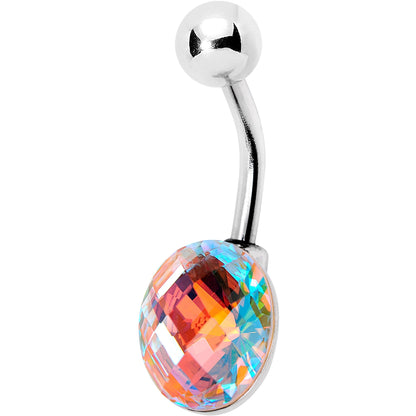 Aurora Gem Big Bubble Belly Ring