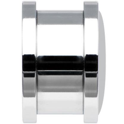 Black White Leopard Eyes Steel Screw Fit Plug Set 1/2