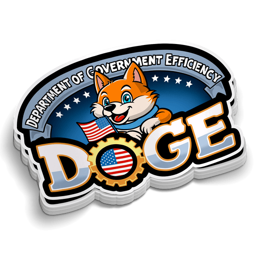 D.O.G.E. - Hard Hat Decal